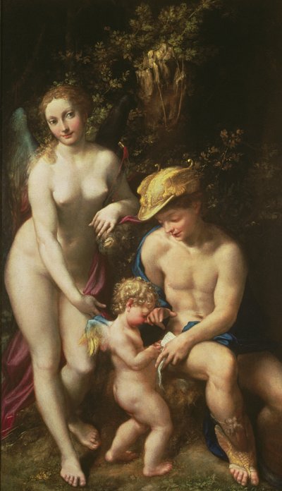 Venus mit Merkur und Amor (